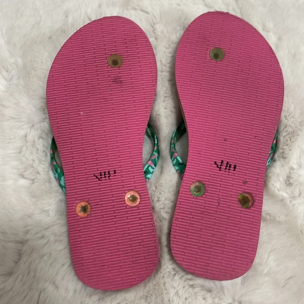 Vera Bradley Floral Flip Flops